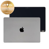 LCD display for MacBook Air 15", A3114 (2024), with front glass and cover, Space Gray, 661-40259, Genuine Apple