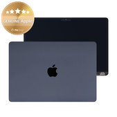 LCD display for MacBook Air 15", A3114 (2024), with front glass and cover, Midnight, 661-40262, Genuine Apple