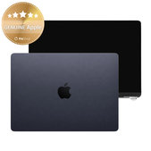 LCD display for MacBook Air 13", A3113 (2024), with front glass and cover, Midnight, 661-40281, Genuine Apple