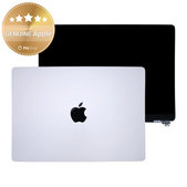LCD display for MacBook Pro 14", A3112, A3185 (2024), with front glass and cover, Silver, 661-41792, Genuine Apple
