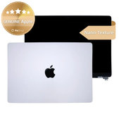 LCD display for MacBook Pro 14", A3112, A3185 (2024), with front glass and cover, Nano-Texture, Silver, 661-41793, Genuine Apple