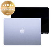LCD display for MacBook Air 13", A3240 (2025), with front glass and cover, Sky Blue, 661-50106, Genuine Apple
