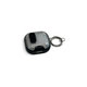 Silicone Case with Phone Stand and Carabiner for AirPods 4, Black