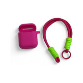 Silicone Case for AirPods 1 and 2, Light Pink