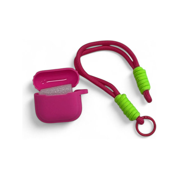 Silicone Case for AirPods 4, Light Pink