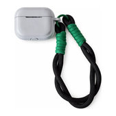 Silicone Case for AirPods 3, Gray with Black Cord