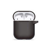 Silicone Case for AirPods 1 and 2, Black