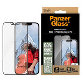 Tempered Glass UWF for iPhone 17e/16e/14/13/13 Pro, Black, PanzerGlass