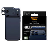 Fender Camera Lens Protector for iPhone 17 Pro Max, Blue, PanzerGlass