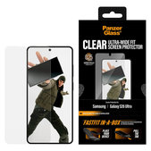 UWF Tempered Glass with FASTFIT In-A-Box for Samsung S26 Ultra, Clear, PanzerGlass