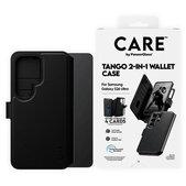 Case Wallet Tango Two-In-One with QI for Samsung S26 Ultra, Black, CARE