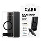 Case Kickstand with Black QI for Samsung Galaxy S26, Transparent, PanzerGlass