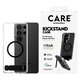 Case Kickstand with Black QI for Samsung Galaxy S26 Ultra, Transparent, PanzerGlass