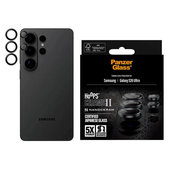 Hoops Ceramic II Camera Lens Protector for Samsung S26 Ultra, Black, PanzerGlass