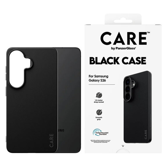 Case TPU for Samsung Galaxy S26, Black, PanzerGlass