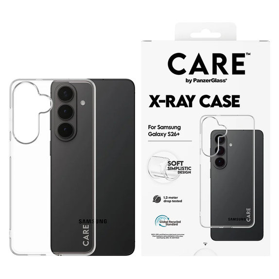 Case X-Ray for Samsung Galaxy S26+, Transparent, PanzerGlass