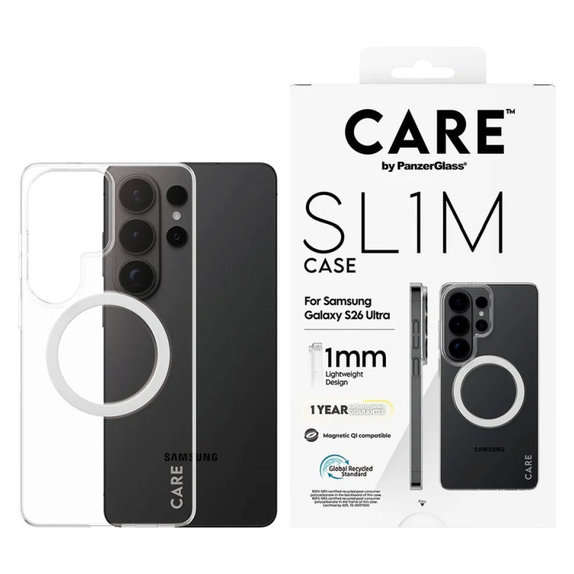 Case SL1M for Samsung Galaxy S26 Ultra, transparent, PanzerGlass