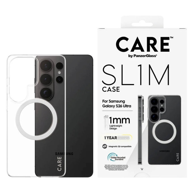 Case SL1M for Samsung Galaxy S26 Ultra, transparent, PanzerGlass