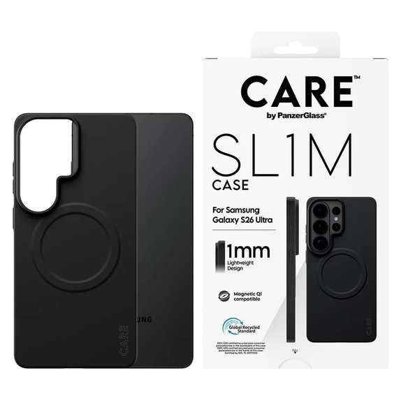 Case SL1M for Samsung Galaxy S26 Ultra, Black, PanzerGlass
