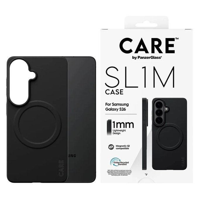 Case SL1M for Samsung Galaxy S26, Black, PanzerGlass