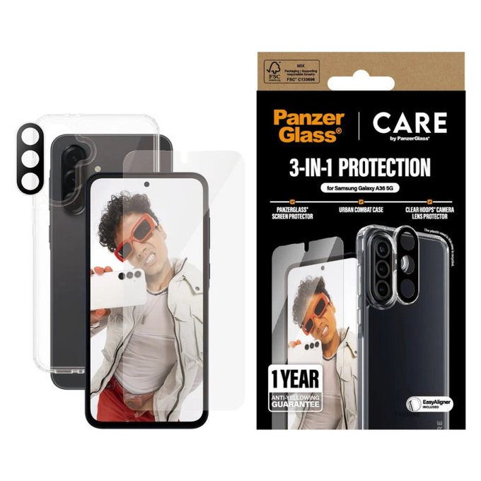 Bundle 3-in-1 for Samsung A36 5G, CARE