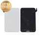 Rear Housing Glass for iPhone 17 Pro, Silver, Pulled A
