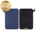 Rear Housing Glass for iPhone 17 Pro Max, Dark Blue, Pulled A