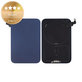 Rear Housing Glass for iPhone 17 Pro Max, Dark Blue, Pulled A