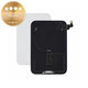 Rear Housing Glass for iPhone 17 Pro Max, Silver, Pulled A