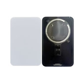Rear Housing Glass with MagSafe for iPhone 17 Pro Max, Silver