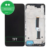 Motorola One Fusion Plus - LCD Display + Touch Screen + Frame (Black) TFT