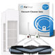 Replacement set for Ecovacs T20, T20 Max, T20 Pro (1x Main brush, 2x Filter, 2x Side brush - White)