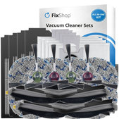 Replacement set for Ecovacs X1 Omni, T10 (2x Main brush, 4x Filter, 4x Side brush, 8x Mop cloth, 4x Dust bag)