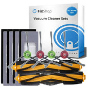 Replacement set for Yeedi Vac 2 Pro (2x Main brush, 4x Filter, 4x Side brush)