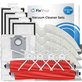 Replacement set for Xiaomi Roborock Q7+, Q7 Max, Q7 Max+ (2x Main brush, 4x Filter, 4x Side brush - White, 4x Mop cloth, 4x Dust bag)