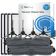 Replacement set for Xiaomi Dreame D9 Max Gen2, D10s, D10s Pro (2x Main brush, 4x Filter, 4x Side brush - Black)
