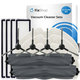 Replacement set for Xiaomi Dreame D9 Max Gen2, D10s, D10s Pro (2x Main brush, 4x Filter, 4x Side brush - Black, 4x Mop cloth)