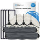 Replacement set for Xiaomi Dreame D9 Max Gen2, D10s, D10s Pro (2x Main brush, 4x Filter, 4x Side brush - Black, 4x Mop cloth)