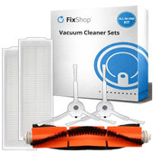 Replacement set for Xiaomi Mi Robot Vacuum Mop 2 Pro, 2 Lite (1x Main brush, 2x Filter, 2x Side brush)