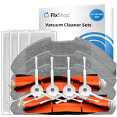 Replacement set for Xiaomi Mi Robot Vacuum Mop 2 Pro, 2 Lite (2x Main brush, 4x Filter, 4x Side brush, 4x Mop cloth, 4x Dust bag)