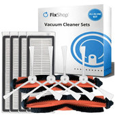 Replacement set for Xiaomi Mi Robot Vacuum Mop Essential (Mijia G1) (2x Main brush, 4x Filter, 4x Side brush)