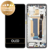 Display for Xiaomi Poco X7 Pro, Touch Screen with Frame, Yellow, 56000100O1000, Genuine Service Pack