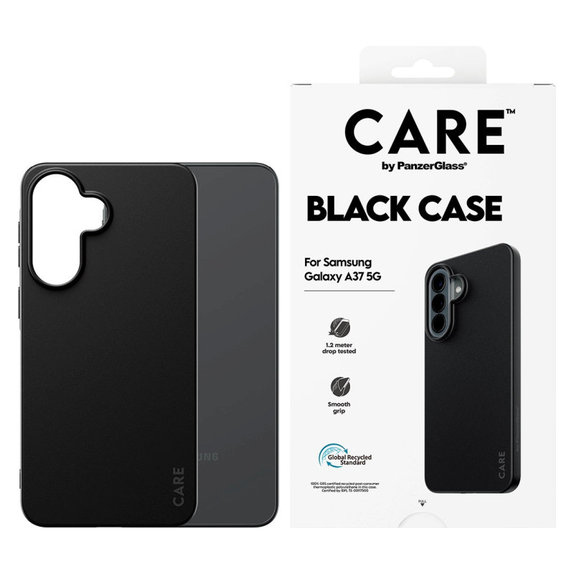 Case TPU for Samsung A37, Black, CARE