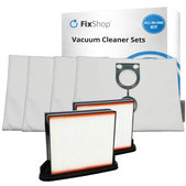 Replacement set for BOSCH GAS 25 (2x Filter, 4x Dust bag)
