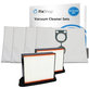 Replacement set for BOSCH GAS 25 (2x Filter, 4x Dust bag)
