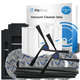 Replacement set for Ecovacs Deebot X2 Omni (1x Main brush, 2x Filter, 2x Side brush, 4x Mop cloth, 2x Dust bag)