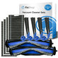 Replacement set for Ecovacs Deebot X9 Pro Omni (2x Main brush, 4x Filter, 4x Side brush)