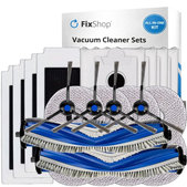 Replacement set for Ecovacs Omni T30 (2x Main brush, 4x Filter, 4x Side brush, 8x Mop cloth, 4x Dust bag)