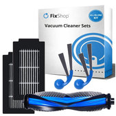 Replacement set for Ecovacs Deebot T30C Omni (1x Main brush, 2x Filter, 2x Side brush)