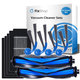 Replacement set for Ecovacs Deebot T30C Omni (2x Main brush, 4x Filter, 4x Side brush)